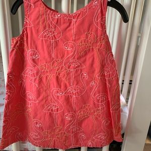 Coral shift dress by Gymboree